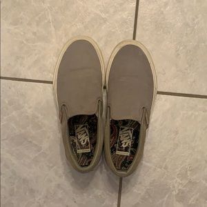Grey Slip On Vans